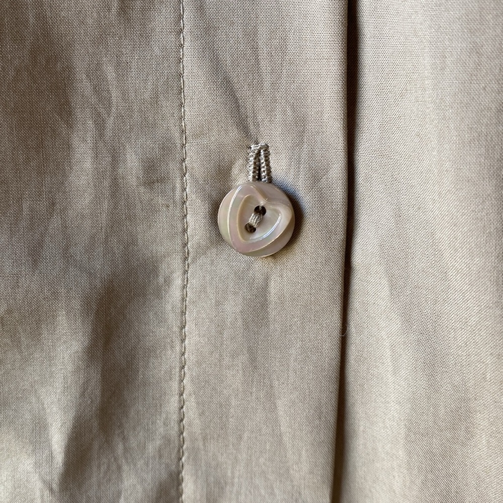 Escada | Pleated button down blouse - Picture 4 of 6